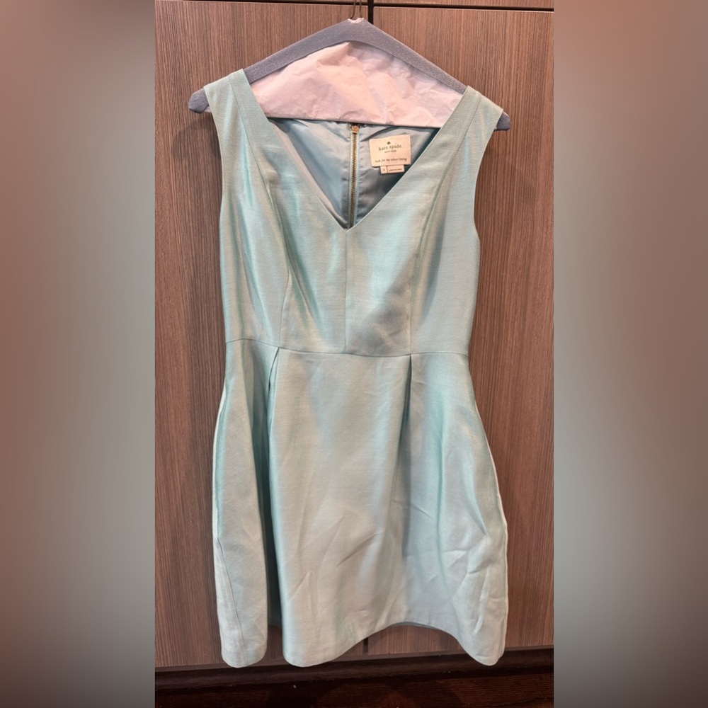 Kate Spade silk blend A-line dress
